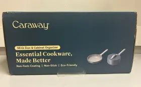 Cw-mnfs-102 Caraway Mini Duo 8 Inch Fry Pan 1.75 Sq Sauce Non-stick Ceramic Navy