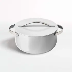 84074799 Caraway Home 6.5 Quart Dutch Oven With Lid Gray