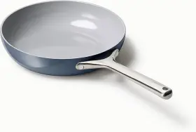 90863015 Caraway Home 10.5 Inch Nonstick Ceramic Frying Pan Oven Safe To 550f Hand Wash Navy