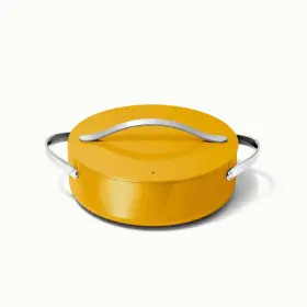 92429880 Caraway Home Rondeau Pan With Lid Marigold