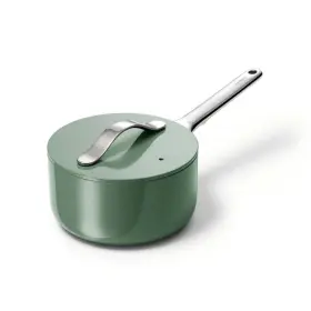 Cw-sac1-gre Caraway Home Sauce Pan 1.75 Quart Ceramic Round Green With Stainless Steel Handle