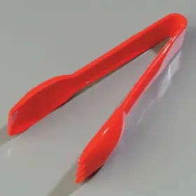 460605 Carlisle Foodservice Pom Tong Red 6.44 In Pk12