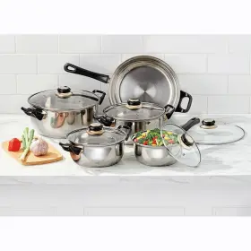 02628 Carote 10-piece Stainless Steel Cookware Set