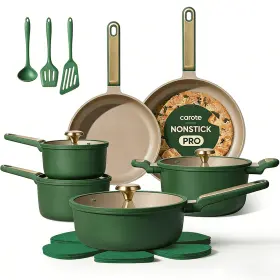 Carote 680358294087 18-piece Pots And Pans Set Nonstick Cookware With Lids