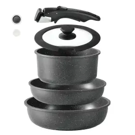 Carote 931995241991 Nonstick Cookware Sets Non Stick Pots And Pans Set Detachable Handle K