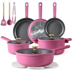 Carote 931995256179 Kitchen Cookware Sets Nonstick Pots And Pans Set Induction 17