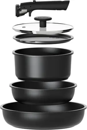 A11058 Carote 6pcs Pots And Pans Set Non Stick Cookware Sets Kitchen Oven/fridge