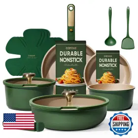 B0fqv9sb8z Carote Greengold Nonstick Cookware Set15pcs Pots And Pans Set Non Stick