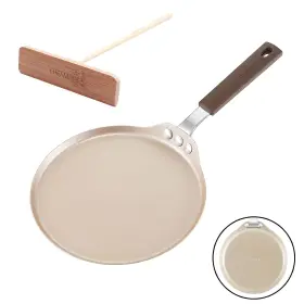 Wk9863 Chefmade Crepe Pan With Bamboo Spreader 8-inch Non-stick Pancake Ins