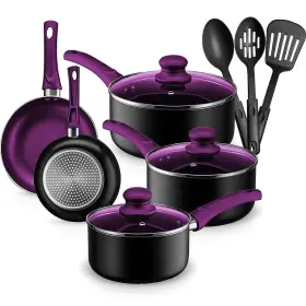 Chefs Star 848441059436 Pots And Pans Set Kitchen Cookware Sets Nonstick Aluminum Cooking