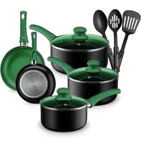 Chefs Star 848441065369 Pots And Pans Set Kitchen Cookware Sets Nonstick Aluminum Cooking Essentials