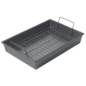 16947 Chicago Metallic 791511532769 Professional Roast Pan With Non-stick Rack 13-inch-by-