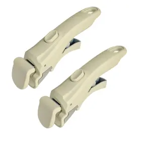 Chooseyo 716921834142 2 Pc Removable Pot Handle Cream White Universal Pan For Pots