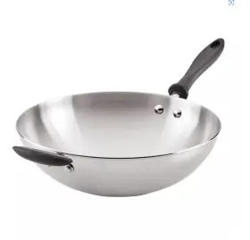 Chowsing Pet Store 693770779285 Farberware Reliance Stainless Steel Wok Fry Pan