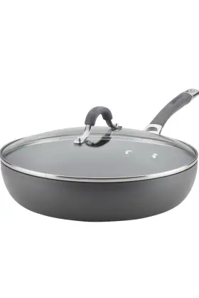 Circulon 051153839078 Radiance Deep Hard Anodized Nonstick Frying Pan /skillet 12 Inch Gray