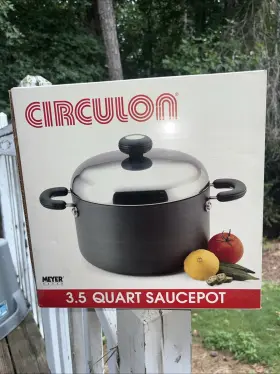 Circulon 051153883132 3.5 Quart Saucepot New In Box