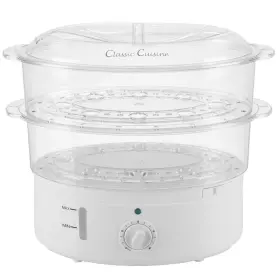 Classic Cuisine 197315007531 Food Steamer And Rice Cooker In -tier For Healthy Meals Anytim