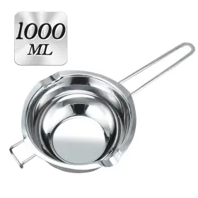 Cohoop 738634033537 Chocolate Melting Pot 1000ml Double Boiler Heat Resistant Handle Stainless