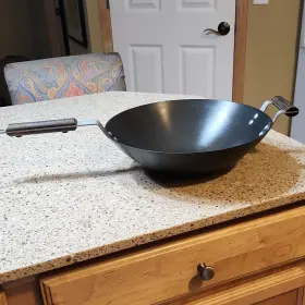 G155hc Commercial Aluminum Cookware Calphalon Anodized Wok Wood Handles