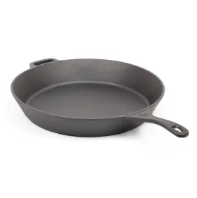 Commercial Chef 819813017637 15-inch Pre-seasoned Cast Iron Skillet