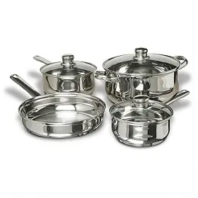 Concord 793842046922 Cookware 7-piece Stainless Steel Set Includes Pots And Pans
