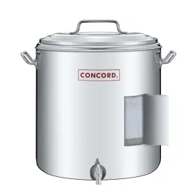 Concord 877769008918 Stainless Steel S Series Insulated Double Wall Stock Pot. Outdoor Kettle Gre
