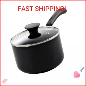 Cominhkg109742 Cook N Home Nonstick Sauce Pan With Glass Lid 3-qt Multi-purpose Pot Saucepan K