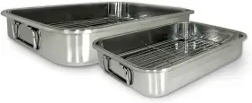 Cook Pro Inc. 313036047025 4-piece All-in-1 Lasagna And Roasting Pan