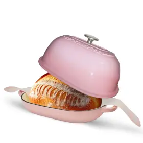 B0f74m11nx Cookalavore Cast Iron Bread Oven6 Quart Oventhick Enameled Loaf Pan Lidbread