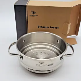 Mrd1 Cooking Club 7 Inch Steamer Insert Basket Strainer Stainless Steel Of America