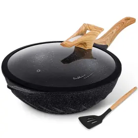 B075wrd7wr Cooklover Nonstick Woks And Stir Fry Pans Die-cast Aluminum Scratch Resistant