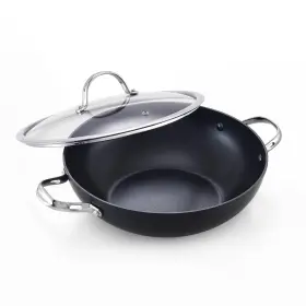 Cooks Standard 813046024868 Everyday Pan With Glass Lid Chefs 12-inch Hard Anodized N