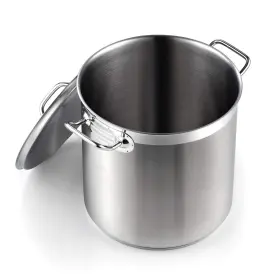 Cooks Standard 813046026152 Stockpots Stainless Steel 11 Quart Professional Grade Stock Po