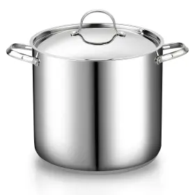 Cooks Standard 813046027203 18/10 Stainless Steel Stockpot 16-quart Classic Deep Cooking