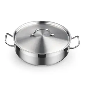Cooks Standard 813046027678 Deep Saut Pan With Lid 4quart Professional Frying 18/10 Stainless Steel