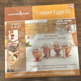 Copper Chef 752356823757 Brand New Open Box Eggs Xl As Seen On Tv Perfect Egg Maker