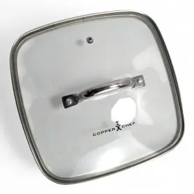 98988 Copper Chef Square Vented Pan Replacement Lid Only 10 Inch