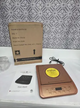 Kc16067-00300 Copper Chef Kc16067-0300 Induction Cooktop 1300 Watts Brand New Model