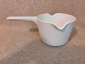 M-63-b Corning Ware 1 Quart Double Spout Sauce Pot # Vgc