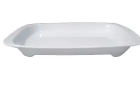 Mw-11 Corningware Corning Ware 1984 White Microwave Browning Grill Pan 12 Inch X 7 1/4 Rare