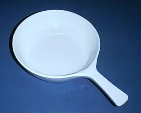 Mw-83-b Corningware Corning Ware Usa White Stoneware 6 3/4 Inch Microwave Browning Dish