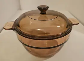 V-20-b Corningware 1978 Amber Vision Corning Ware France Pyrex V1.5c Double Boiler Insert