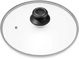 Corytao 445049692640 15.4 Inch Tempered Glass Lid Replacement Cover For Cast Iron Skillets Fry