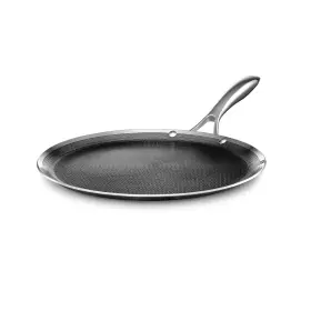 007458 Costco Hexclad Hybrid Nonstick Griddle Pan 12-inch Stay-cool Handle Dishwasher And O