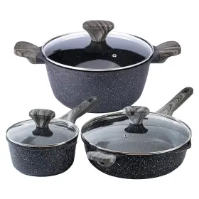 Country Kitchen 192598872777 Non-stick Cast Aluminum Cookware Set - Durable Cookwa