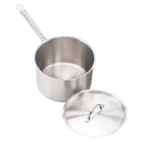 Sspan5wc Crestware 710277510057 Sauce Pan With Cover 5 Qt 9-1/2 Inch Ss