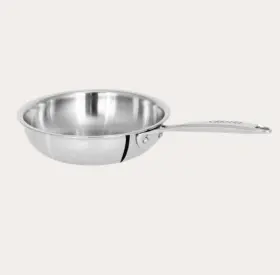 Ps10cpf Cristel Nib 18/10 Stainless Mini Frying Pan 4in/10cm Made In France