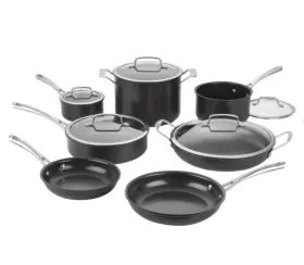 Cuisinart 086279180193 Smartnest 12-piece Non-stick Aluminum Cookware Set
