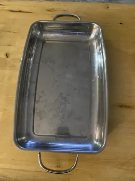 Cuisinart 086279209832 14 Inch X9 X2 Stainless Steel Lasagna Rectangular Baking Pan