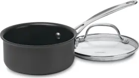 Cuisinart 313054036032 1-quart Saucepan Chefs Classic Nonstick Hard Anodized /cover